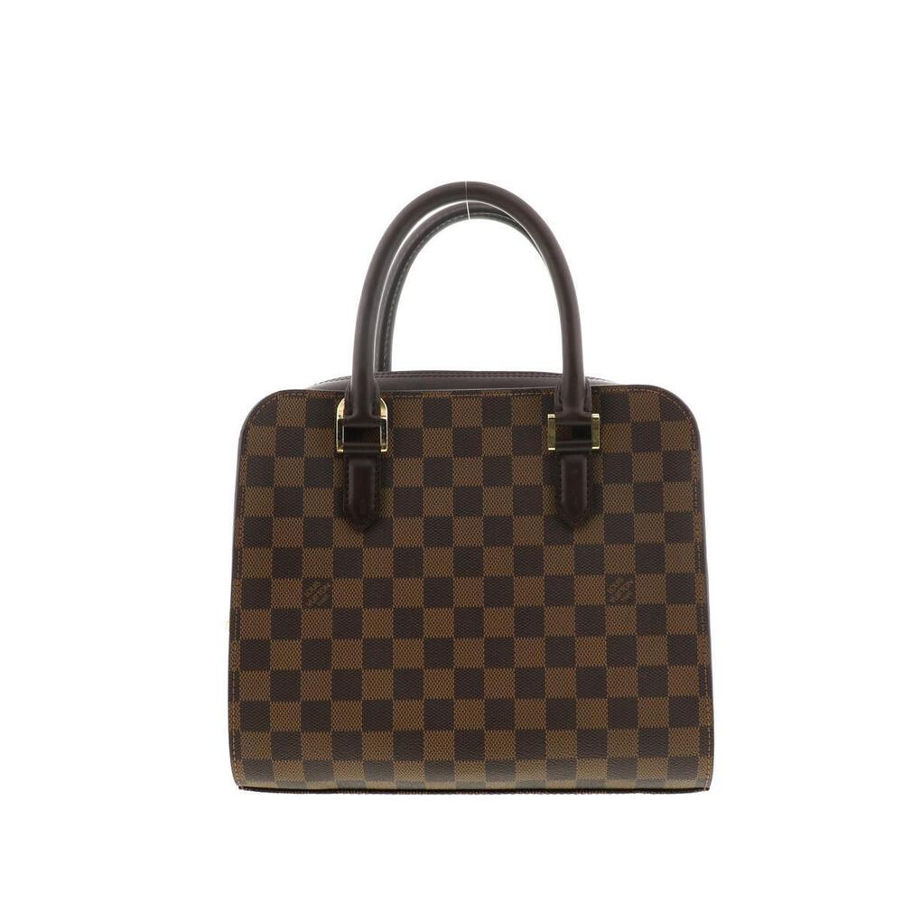 LOUIS VUITTON Triana Bag Handbag Damier Ebene Brown